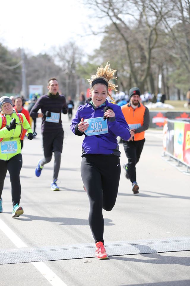 Amber Daugherty - Toronto Waterfront Marathon